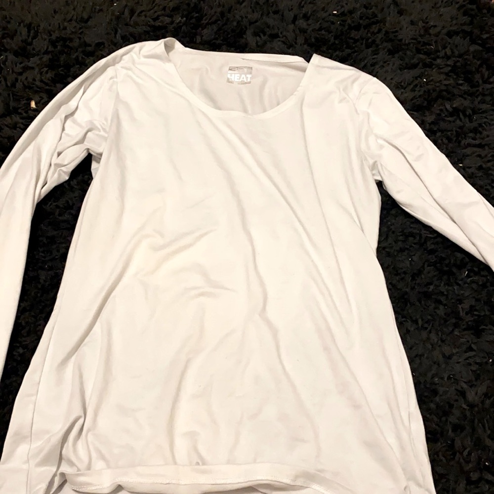 White long sleeve T-shirt